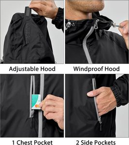 เสื้อแจ็คเก็ตกลางแจ้งใช้ได้ทั้งชายและหญิงสีทึบมีฮู้ดกันน้ำกันลมกันฝนมีซิปผ้าฝ้ายขนาด10,000มม. ปักลายสำหรับฤดูหนาว - Product Image 4