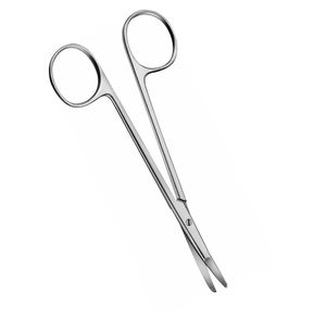 Tijeras de disección KILNER de alta calidad, punta roma plana curvada, 125mm, tijera de sala de cirugía quirúrgica de 5 pulgadas - Product Image 3