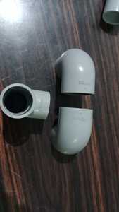 อุปกรณ์ท่อข้อศอกพีวีซีแรงดันสูงชนิดผลิตภัณฑ์ที่ทนทานสำหรับสภาพแวดล้อมที่มีความเครียดสูง - Product Image 3