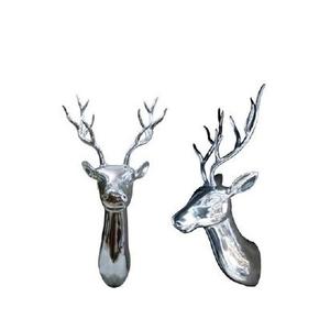 Trending SENTING REINDEER escultura de metal abstracto de aluminio estatua moderna para decoración del hogar con estilo piezas de arte perfectas para interiores - Product Image 2