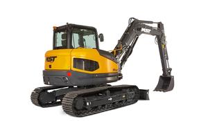 Mini-excavatrice MST M90UF, moteur Yanmar 55,4 kW, 9 tonnes, chenilles compactes, grande portée, balancement de la queue nul, garantie 1 an, pompe principale - Product Image 4