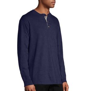 T-shirts d'hiver pour hommes avec logo imprimé personnalisé en gros 100% coton à manches longues OEM Service Jersey Performance - Product Image 5