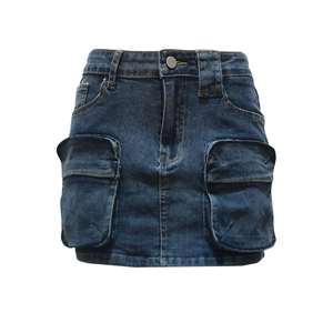 Jupes courtes en jean pour dames - Product Image 6