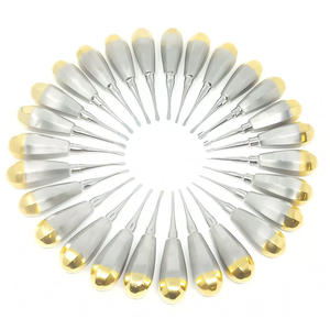 Lot de 27 élévateurs de racines dentaires Pado assortis Orthodontie Chirurgicale Or - Product Image 1