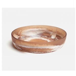 Recién llegado, ensaladera de resina decorativa hecha a mano de lujo, resistente al calor y desechable, utensilios de cena para Hotel en casa, cuencos para servir - Product Image 4