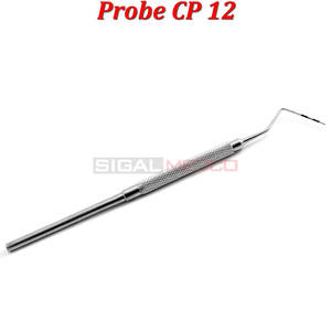 Sonda periodontal profesional Sonda de examen de profundidad de goma de acero inoxidable con certificación CE Higienistas dentales - Product Image 2