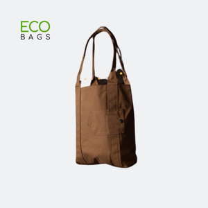 Bolso de compras reutilizable con logotipo impreso personalizado para mujer Material de lona multiusos - Product Image 6