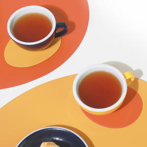 [FENICE] COASTER PLANO (REDONDO 100*100mm PEBBLE 125*95mm HEXAGONAL 105*105mm CUADRADO 100*100mm) COASTER Premium ECO Leather - Product Image 6