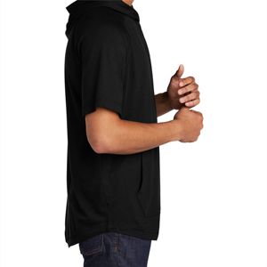 Sweat à capuche à manches courtes pour hommes de haute qualité, confortable et élégant, parfait pour les vêtements décontractés et les activités de plein air - Product Image 5