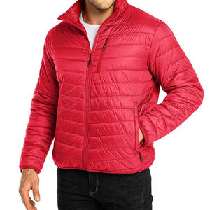 Chaqueta acolchada ajustada de fabricación profesional para hombre, ropa informal, chaqueta acolchada gruesa a la moda para exteriores para hombre - Product Image 1