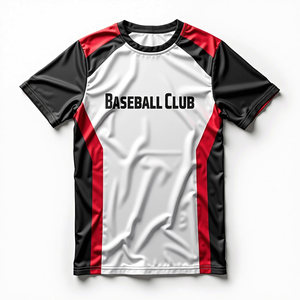 Jerseys de cuello redondo de fútbol de softbol de pesca sublimados personalizados para hombres 100% cómodo ajuste deportivo transpirable - Product Image 5