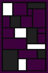 Alfombra Turca de Poliéster Shaggy Adiva, Tejida en Jacquard, Hecha a Máquina, de Pelo Alto, Reversible, Acolchada, para Sala de Estar y Dormitorio - Product Image 5