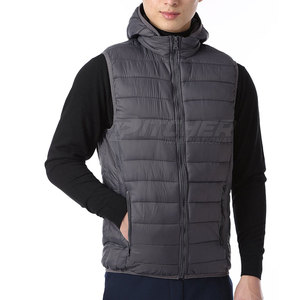 Chaleco Acolchado de Moda para Hombre, Cuello Alto, Ligero, Cálido, Sin Mangas, Chaqueta de Invierno, Diseño Moderno para Uso Casual - Product Image 1