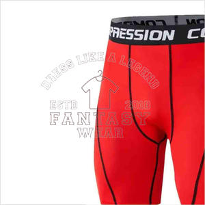 Pantalones Cortos de Compresión Sublimados Premium y Personalizados FANTASY WEAR 2026 para Hombre, Pantalones Cortos de Entrenamiento MMA con Logotipo Personalizado - Product Image 3