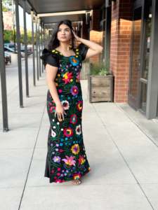 2024 femmes été élégant Floral Festa haute qualité longue Robe de soirée de mariage Femme Vintage a-ligne Boutique décontracté Maxi Robe - Product Image 3