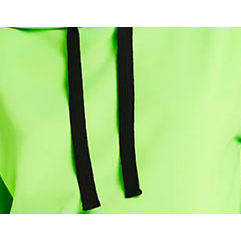 Sudadera con Capucha Corta de Lana para Mujer, Nueva, de Invierno, Personalizada, Colorida, Holgada, Deportiva, para Gimnasio - Product Image 4