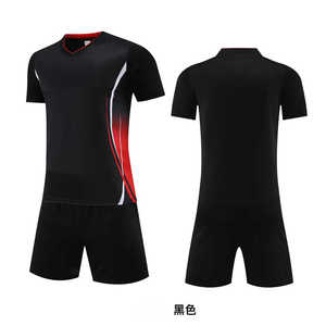 Conjunto de Entrenamiento de Fútbol para Hombre, Secado Rápido, Transpirable, Antibacteriano, Protección UV, 100% Poliéster, Camiseta de Manga Corta Personalizable - Product Image 4