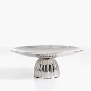 Mesa de comedor creativa para boda al por mayor, decoración decorativa para el hogar, fruteros de lujo, frutero seco redondo - Product Image 2