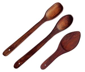 Cubiertos de madera, cucharas pequeñas talladas a mano para sal, azúcar y utensilios de condimentos Masala para la decoración de la cocina del hogar por ARTISAN AURA - Product Image 5