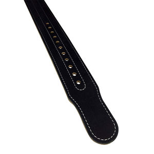 Ceinture d'haltérophilie de gymnastique de longueur personnalisée du Pakistan Ceintures de levage en peau de vache lourde avec boucle en acier Caractéristiques réglables - Product Image 3