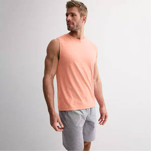Impression personnalisée Gym T-shirt homme été décontracté sans manches T-shirt hommes débardeur - Product Image 6