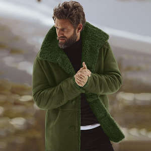 Winter Collection <b>Men</b> <b>Fur</b> Leather <b>Jacket</b> With Soft Lining Modern Fit Stylish Outerwear Perfect <b>For</b> Street Fashion winter <b>jacket</b> - Product Image 4