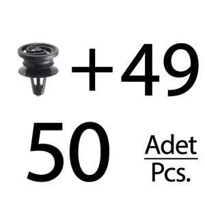 Clips de fixation pour sièges, Ibiza, Volkswagen - 50 pièces - Product Image 1