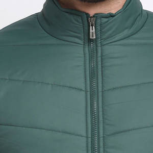 เสื้อแจ็กเก็ตขนปลาปักเป้าสำหรับผู้ชายเสื้อผ้าลำลองสำหรับใส่กลางแจ้งโลโก้ด้านหน้า - Product Image 6