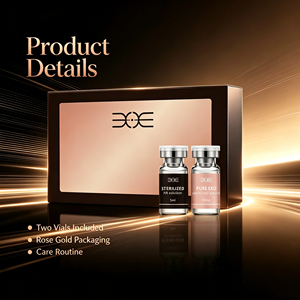Kit de soins de la peau pour salon de beauté, complexe d'exosomes, poudre lyophilisée avec acide hyaluronique, flacons liquides - Product Image 3