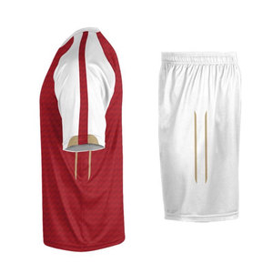 Short unisexe en jersey de football pour enfants séchage rapide nouveau design sublimé nom personnalisé imprimé fabriqué au Pakistan pour l'entraînement de football - Product Image 3