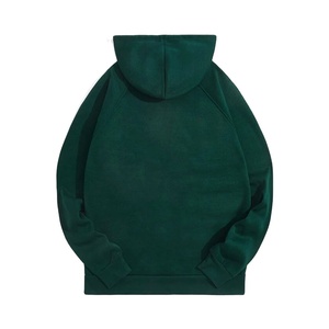 Sudadera con capucha de algodón 100% de manga corta de alta calidad para hombres Top con capucha de invierno bordado con logotipo personalizado - Product Image 3