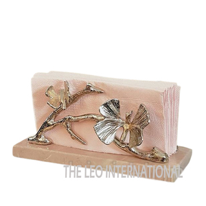 Rond de serviette décoratif Aluminium Métal Table à manger Dîner Fêtes Occasion de mariage Banquet Hôtels Rond de serviette - Product Image 5