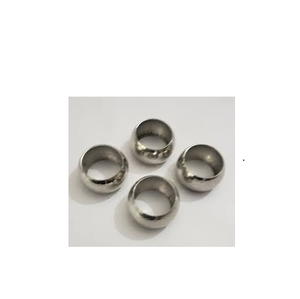 Anneau de serviette en métal anneaux de serviette accessoires pour fête de mariage Table de vacances et articles de décoration et vente - Product Image 4