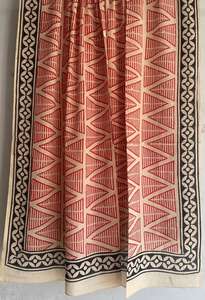 100% Cotton Hand Block Printed <b>Scarf</b> Jaipur Traditional Handcrafted Breathable <b>Scarf</b> Boho Chic Handmade Soft Cotton <b>Scarf</b> - Product Image 5