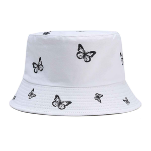 Chapeau de seau en laine denim réversible de concepteur personnalisé en gros adultes et enfants taille soleil affaires été cyclisme décontracté Logo inclus - Product Image 3