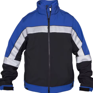 Chaqueta DE SEGURIDAD negra personalizada de alta calidad Chaqueta de invierno de protección de seguridad de carcasa blanda - Product Image 2