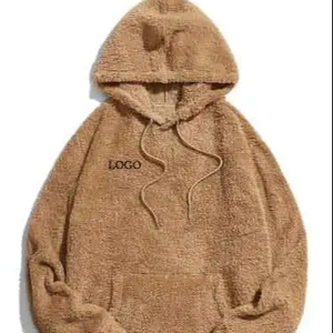<b>Sherpa</b> <b>fleece</b> hoodies Pullover style hooded hood kangroo pockets style unisex pullovers <b>sherpa</b> <b>fleece</b> - Product Image 5