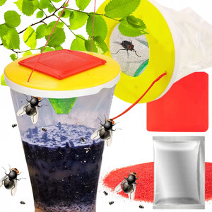 Trampa para Insectos TG71406, Atrapa Moscas y Avispas, Bolsa de Cebo Colgante - Product Image 1