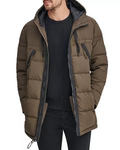 OEM de alta calidad de los hombres de la ropa de calle informal gruesa burbuja Puffer chaqueta de Pakistán Stand Collar cierre de cremallera para el invierno otoño - Product Image 4