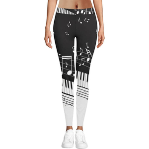 Leggings de gymnastique imprimés par sublimation pour femmes de haute qualité pantalons de Yoga taille haute pour femmes Leggings imprimés partout - Product Image 6