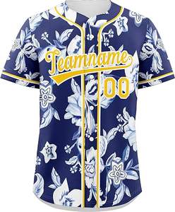 Vente en gros de maillots de baseball à sublimation personnalisés: vêtements de sport unisexes de haute qualité avec logo - Product Image 6