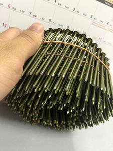 Vite fascicolata a filo da 15 gradi con gambo ad anello liscio chiodo a spirale per Pallet eccezionale dalla malesia prodotto con materiali premium