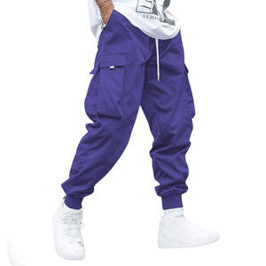 Pantalones cargo duraderos de nuevo estilo para hombre, diseño multibolsillo ideal para actividades al aire libre, camping o ropa de trabajo informal - Product Image 3