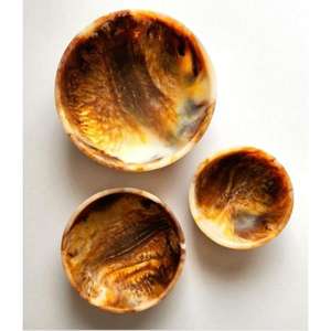 ชามเรซินใสพร้อมชิมเมอร์โลหะเหมาะสำหรับงานแต่งงานหรือตกแต่งบ้านโต๊ะอย่างหรูหรา - Product Image 4