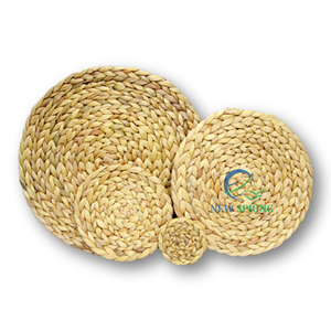 ถาดเสิร์ฟผักตบชวาธรรมชาติสำหรับงานแต่งงานในบ้านโรงแรมร้านอาหารใหม่ฤดูใบไม้ผลิ - Product Image 5