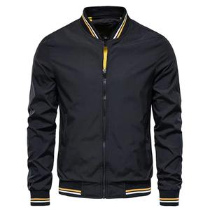 Dernier design, veste bomber d'hiver pour homme 100% polyester, imperméable, logo frontal personnalisable, haute qualité, vente en gros - Product Image 1