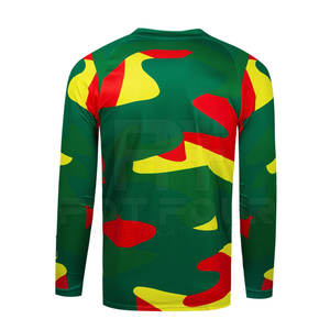 Vêtements de sport respirants personnalisés unisexes, maillot de course automobile à manches longues pour hommes et femmes - Product Image 2