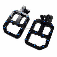 Repose-pieds en aluminium CNC JFGRACING pour moto électrique Surron Ultra Bee, pédale T, antidérapante, accessoire de modification, logo laser