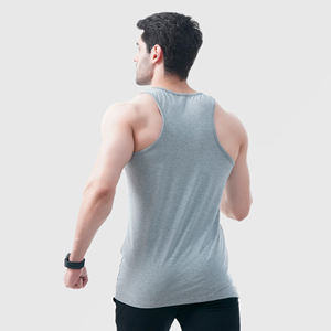 Ropa de entrenamiento Camiseta sin mangas hecha a medida para hombres Servicios OEM Camiseta sin mangas para hombres Culturismo Fitness Gym Tank Top - Product Image 3