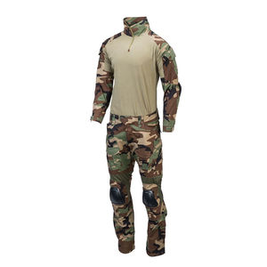 Uniforme Táctico de Color Sólido Hecho a Medida, Uniforme de Camuflaje de Algodón Transpirable y Duradero al por Mayor - Product Image 4